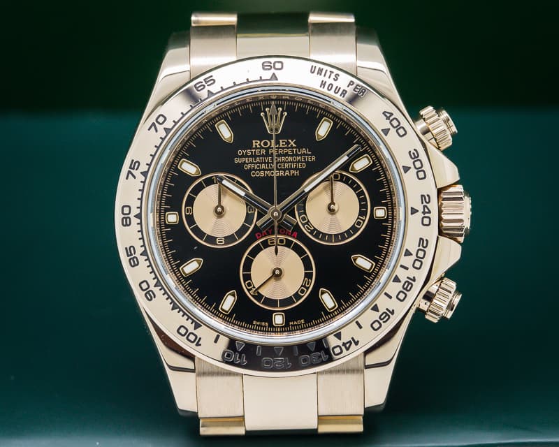 Rolex Daytona Everose Black Dial 18K Rose Gold / Bracelet