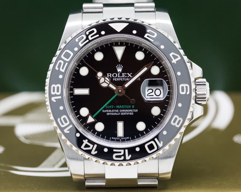 Rolex GMT Master II Ceramic SS 