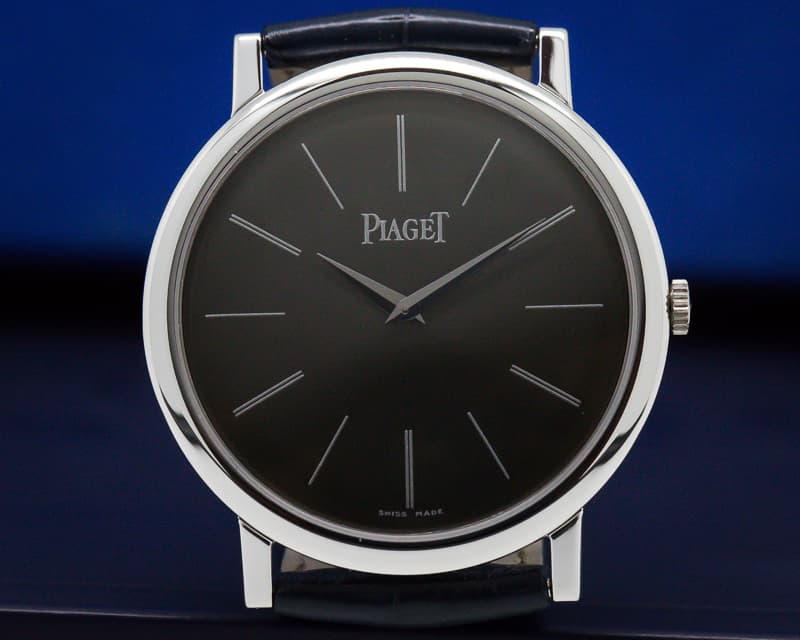 Piaget Altiplano 38mm 18K White Gold Manual Wind