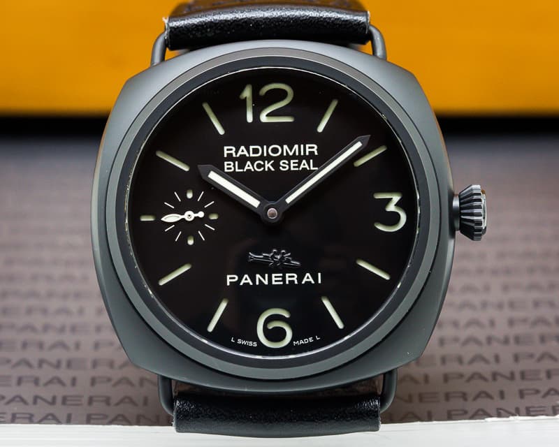 Panerai Radiomir Black Seal Ceramic TORPEDO PIG DIAL 45MM