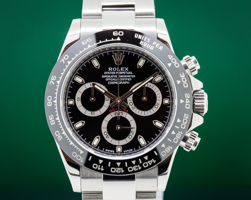 Rolex Daytona Ceramic Bezel SS / Black Dial