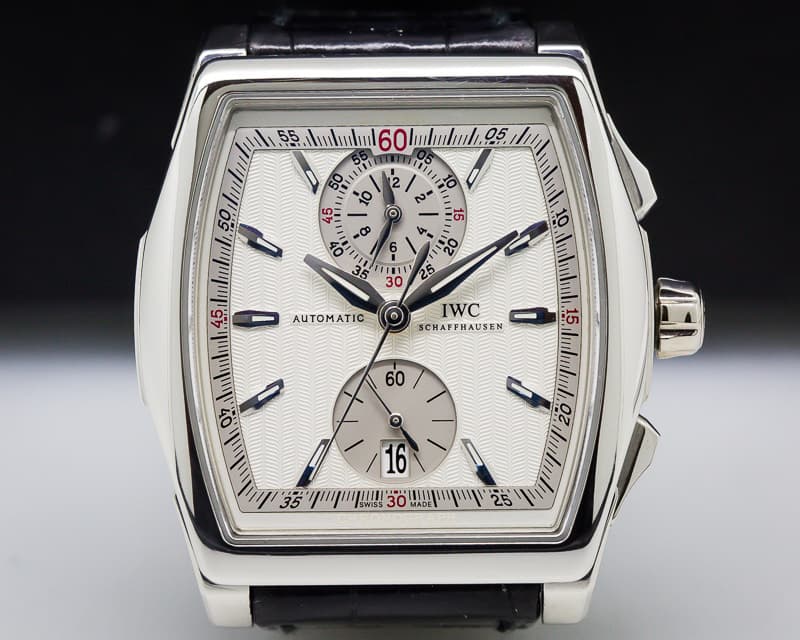 IWC Da Vinci Chronograph Flyback Platinum 