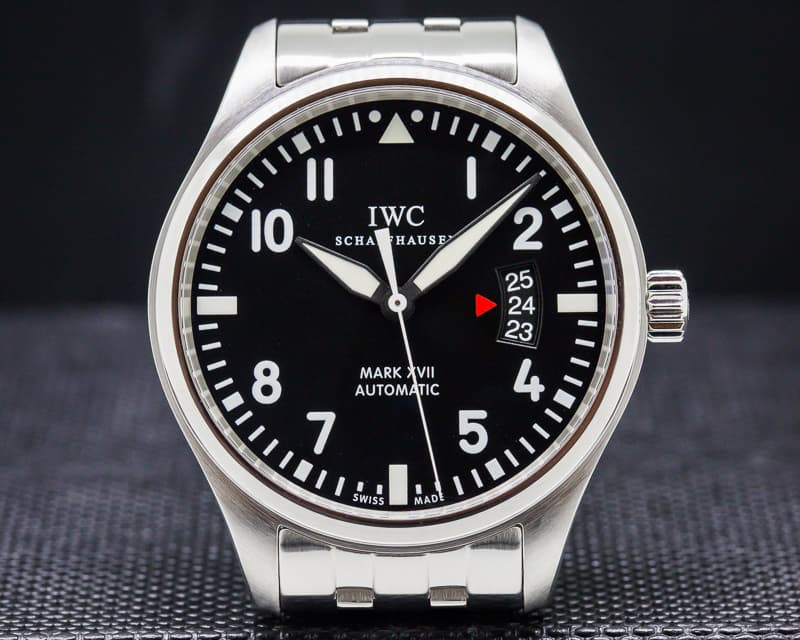 IWC Mark XVII Black Dial SS / SS 