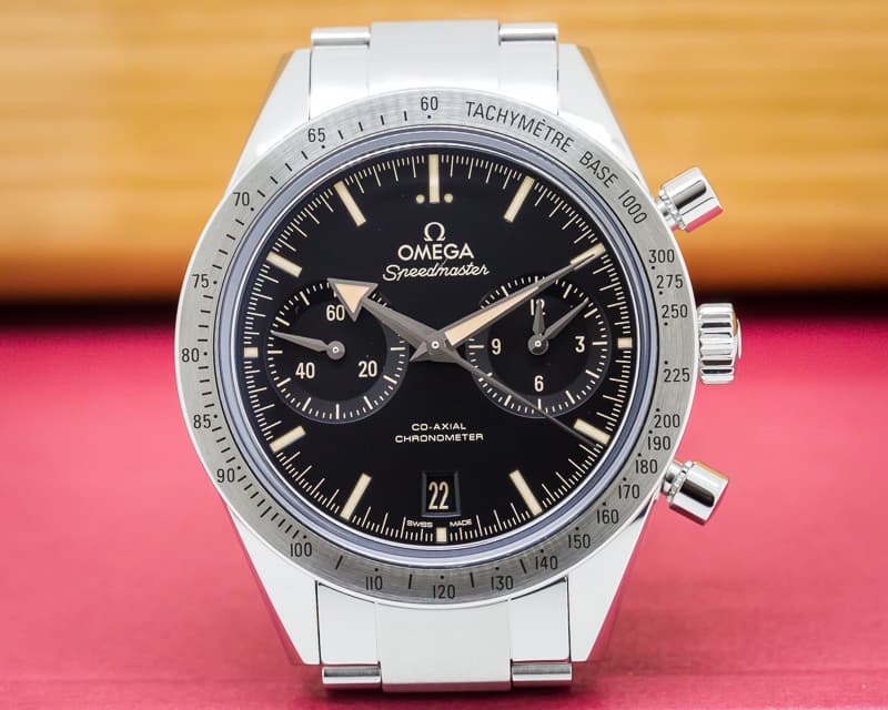 Omega Speedmaster '57 Co-Axial SS / SS Black Dial