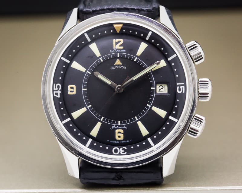 Jaeger LeCoultre Vintage Memovox Polaris EXCELLENT w. Extract 