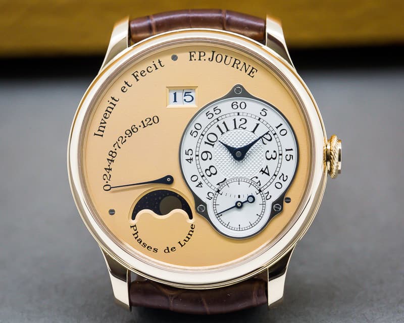 F. P. Journe Octa Lune Automatic 18k Rose Gold / Rose Dial 38MM DEPLOY