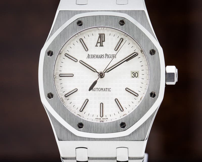 Audemars Piguet Royal Oak White Dial SS / SS 