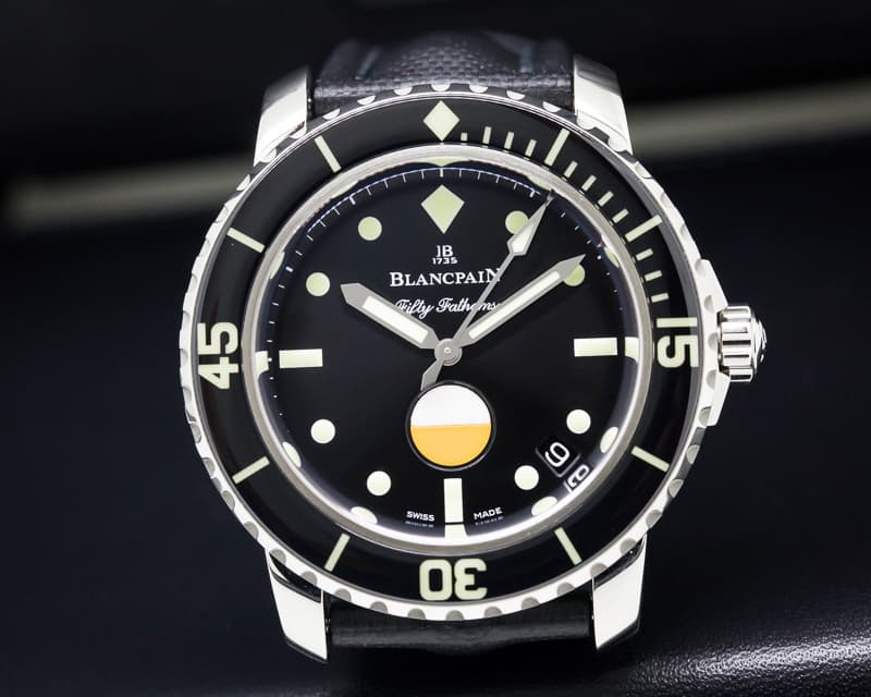 Blancpain Tribute to Fifty Fathoms Mil-Spec SS LIMITED 