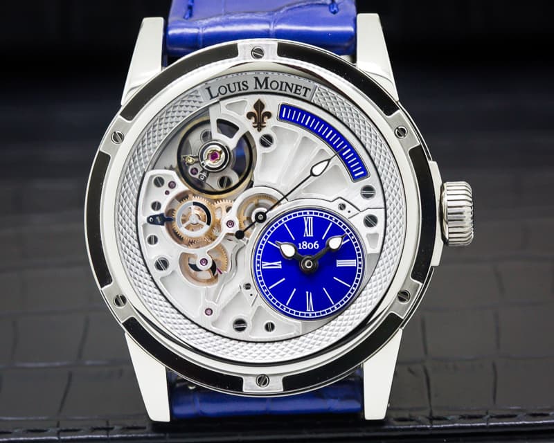 Louis Moinet 20 Second Tempograph Deep Blue 43.5MM / Limited