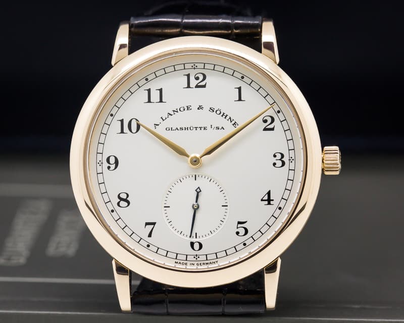 A. Lange and Sohne 1815 18K Rose Gold Silver Dial