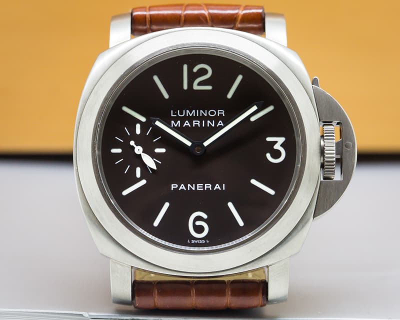 Panerai Luminor Marina Tobacco Dial Titanium