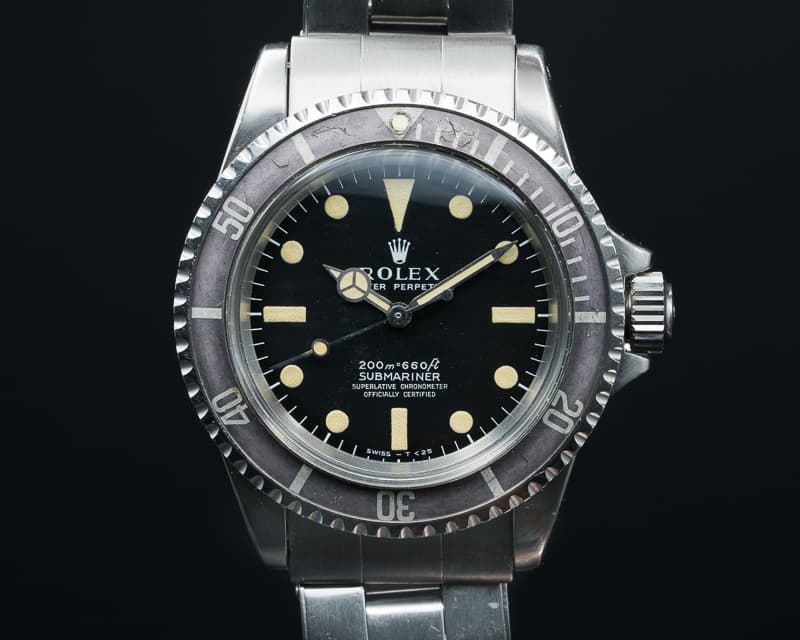 Rolex Vintage Submariner "METERS FIRST" Matte Dial Ghost Bezel NICE