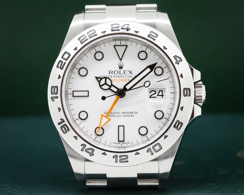 Rolex Explorer II White Dial 