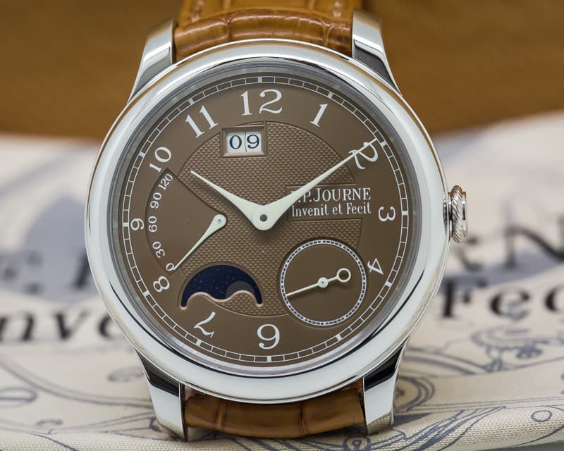 F. P. Journe Octa Automatique Lune Platinum HAVANA DIAL 