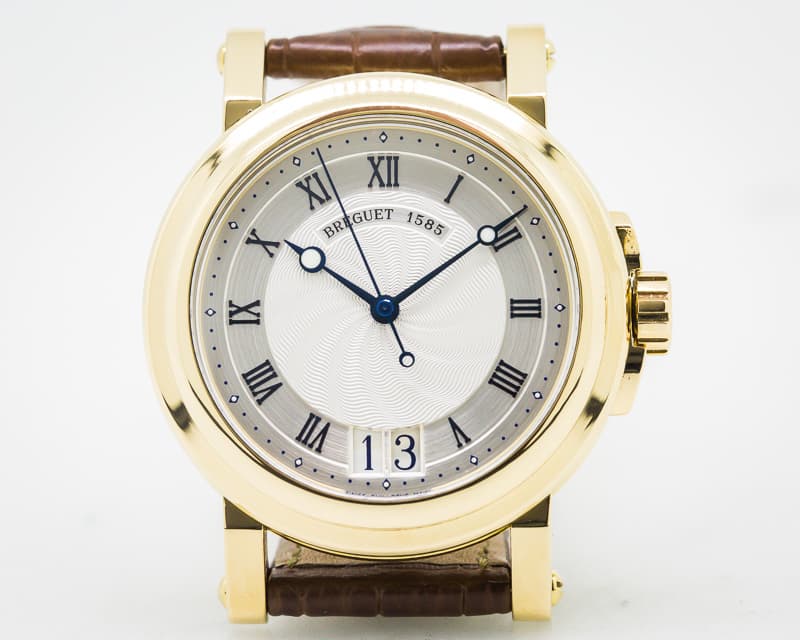 Breguet Marine Automatic Big Date 18K Yellow Gold / Rubber