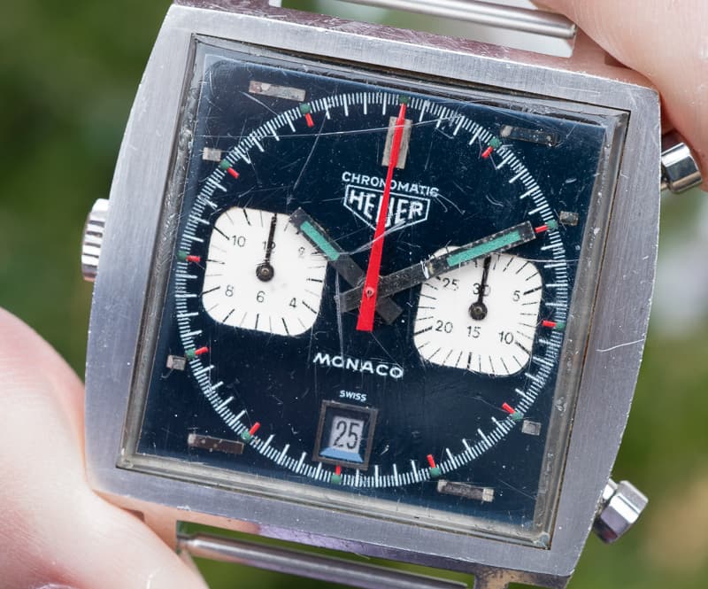 Heuer Vintage Monaco "Chronomatic" Blue Dial RARE
