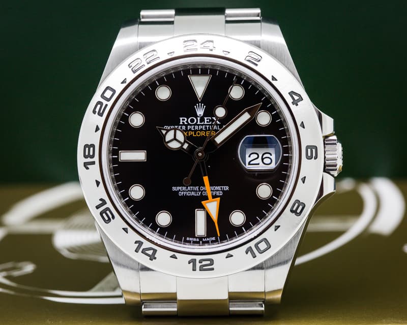 Rolex Explorer II Black Dial SS / SS
