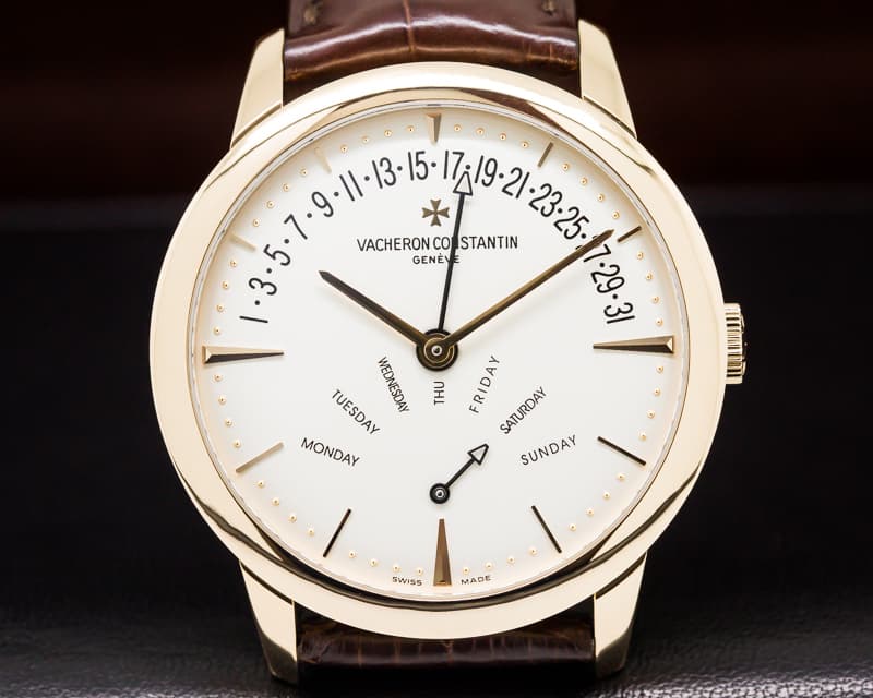 Vacheron Constantin Patrimony Bi Retrograde Day & Date 18K Rose Gold