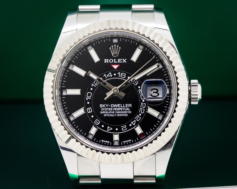 Rolex Sky Dweller Steel Black