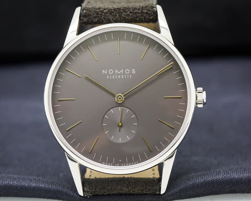 Nomos Orion Datum SS Manual Wind 38MM UNWORN
