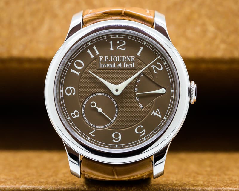 F. P. Journe Chronometre Souverain Havana Platinum 40MM UNWORN