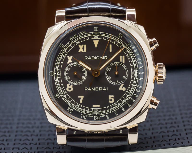 Panerai Radiomir 1940 Chronograph 18k Rose Gold LIMITED