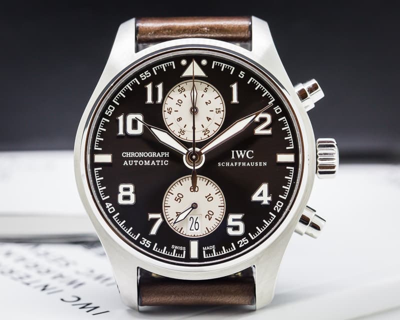 IWC Pilots Chronograph Edition Antoine de Saint Exupery Steel