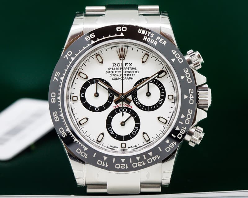 Rolex Daytona Ceramic Bezel SS / White Dial UNWORN