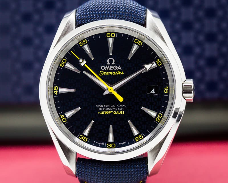 Omega Aqua Terra Co-Axial 150M Blue Dial SS / Strap