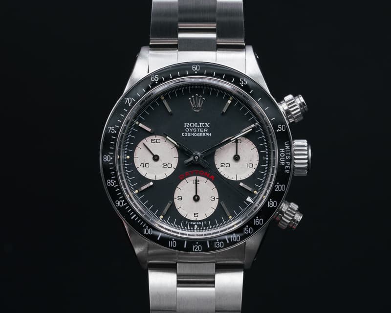 Rolex Daytona 6263 "Big Red" Black Dial FULL SET & ORIGINAL RECEIPT 