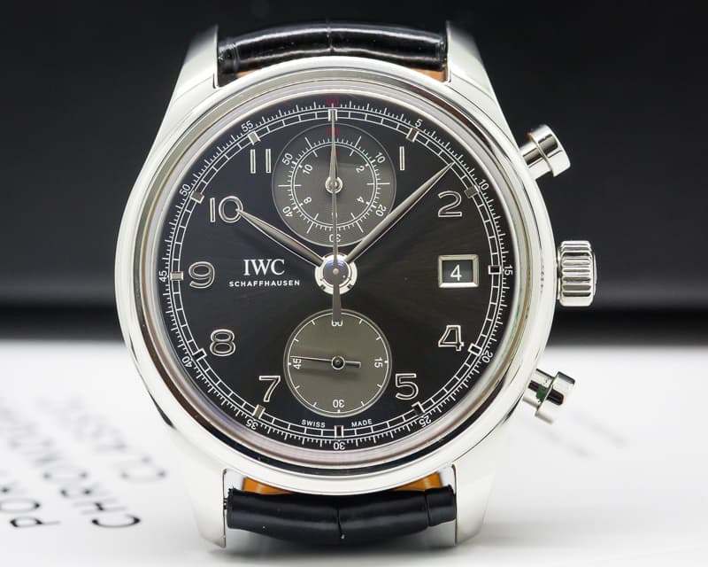 IWC Portuguese Chronograph Classic SS / Grey Dial 