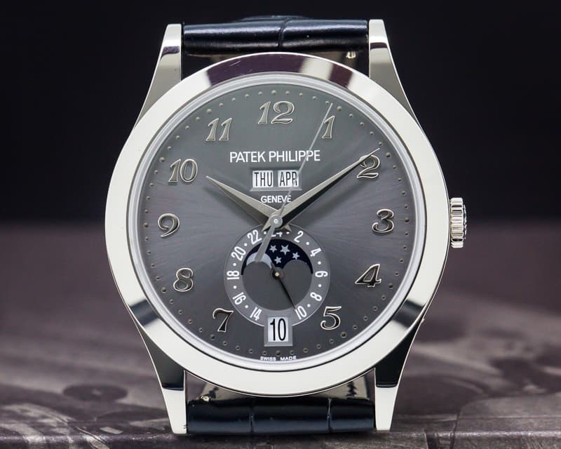 Patek Philippe Annual Calendar White Gold Grey Dial