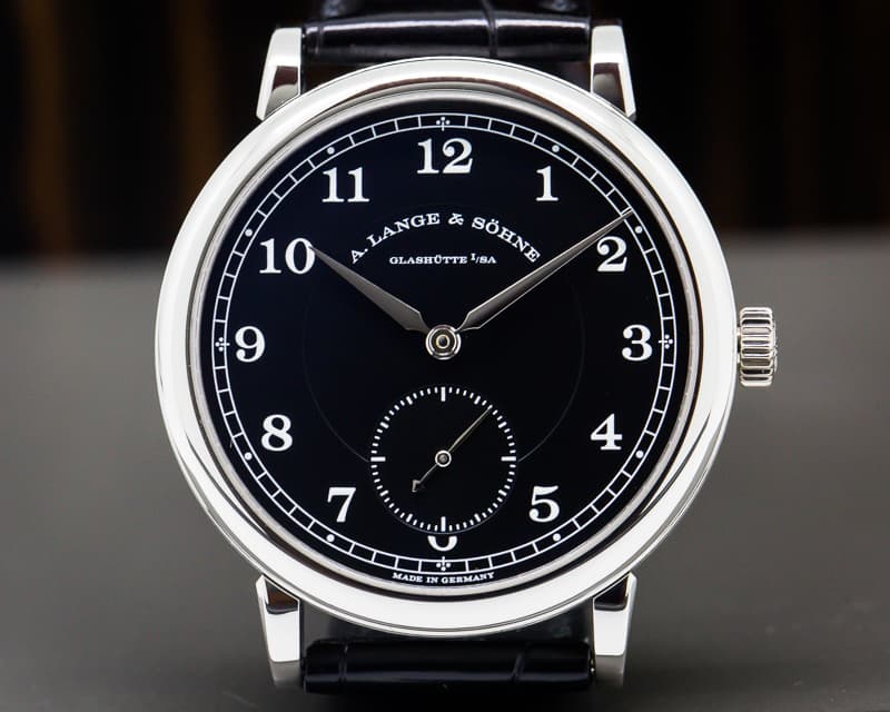 A. Lange and Sohne 200th Anniversary F.A Lange 1815 Platinum Black Dial