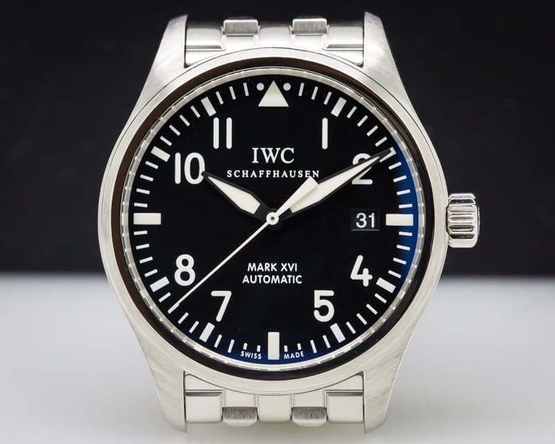 IWC Mark XVI Black Dial SS / SS