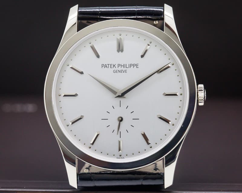 Patek Philippe Calatrava 18K White Gold Manual Wind