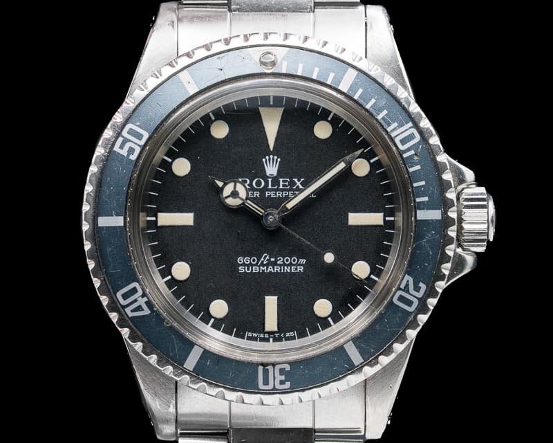 Rolex Vintage "Non-Serif" Matte Dial Submariner INCREDIBLE FULL SET 