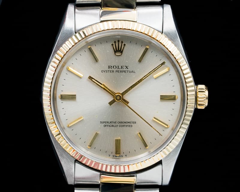 Rolex Oyster Perpetual 2 Tone Oyster Bracelet