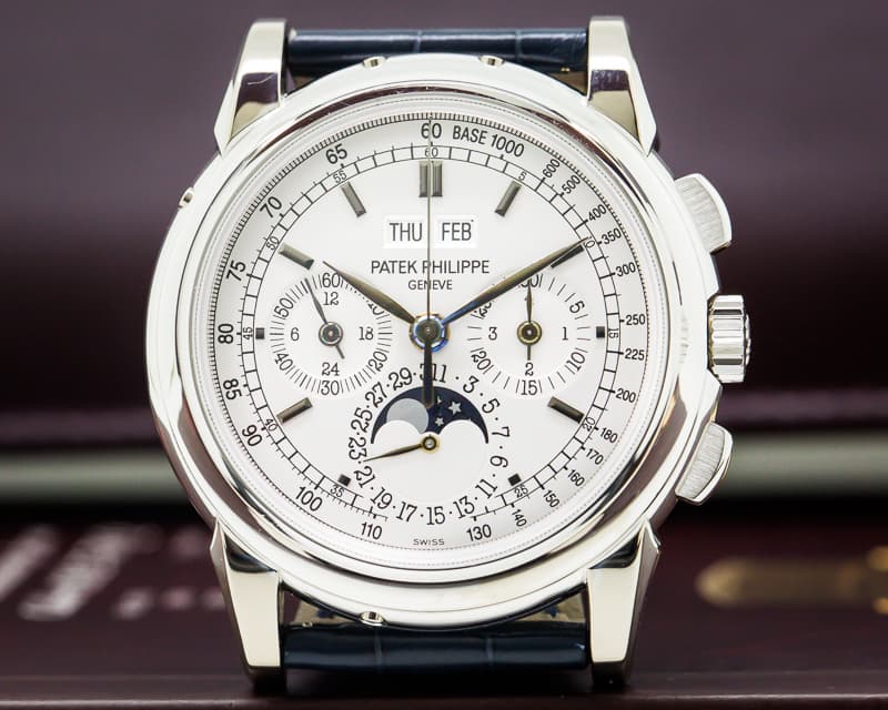 Patek Philippe Perpetual Calendar Chronograph White Gold FULL SET