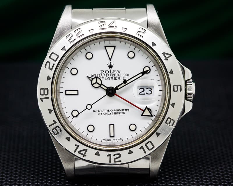 Rolex Explorer II White Dial 