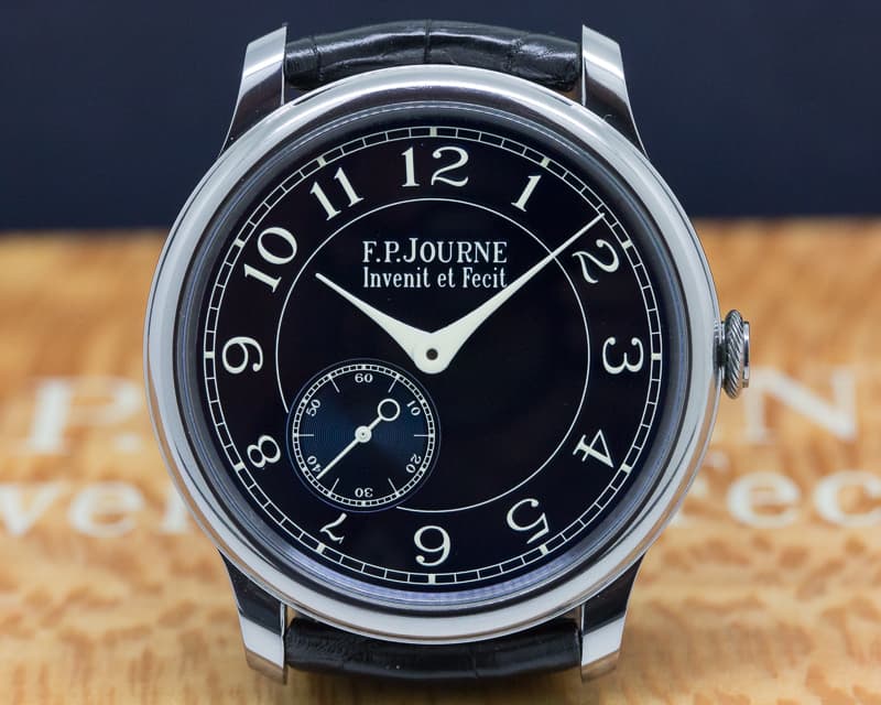 F. P. Journe Chronometre Bleu Tantalum Blue Dial