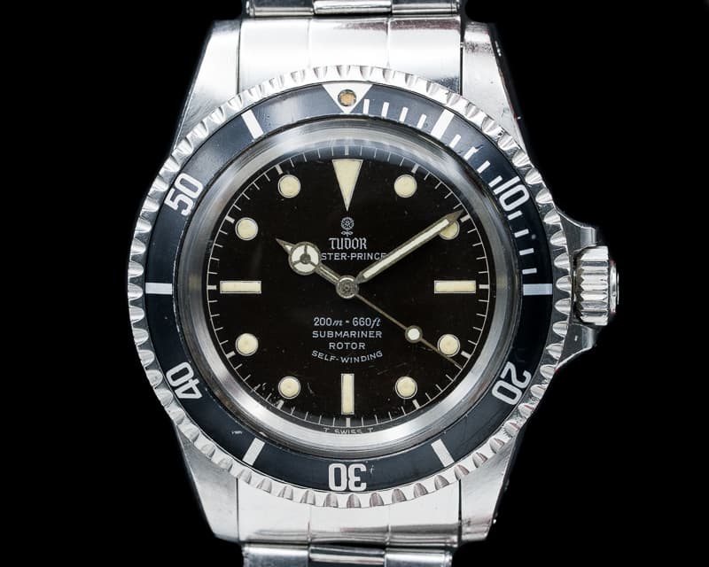 Tudor Vintage Submariner "Rose Logo" Dark "Tropical" Dial SS