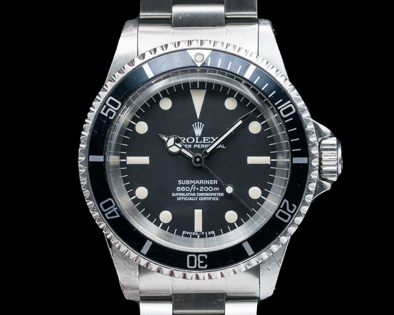 Rolex Vintage 5512 Submariner MkII MATTE MAXI DIAL