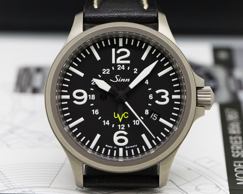Sinn 856 UTC Tegimented Steel