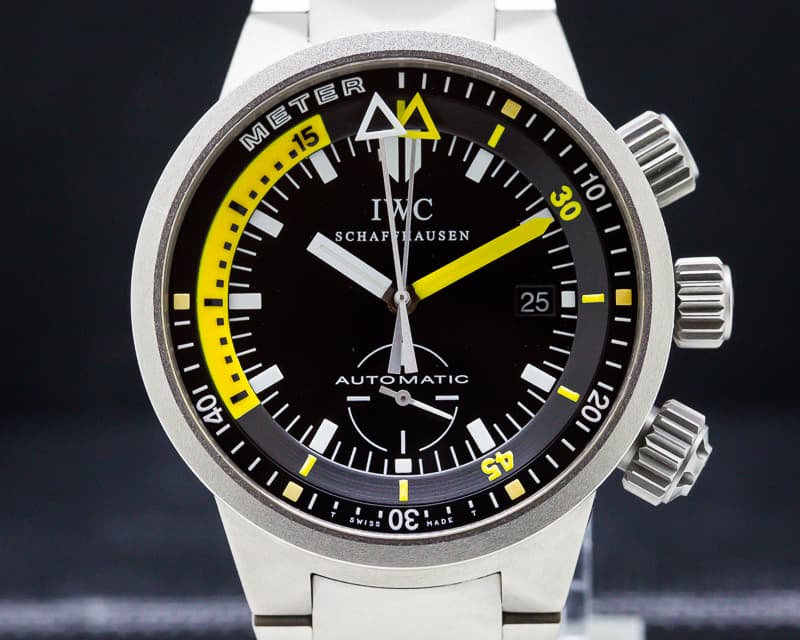 IWC GST Deep One Titanium RARE / Full Set