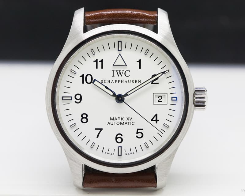 IWC Mark XV White Dial SS RARE 