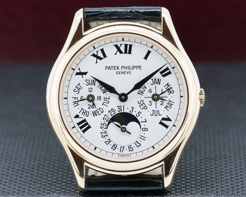 Patek Philippe Perpetual Calendar Rose Gold / Roman Numerals 