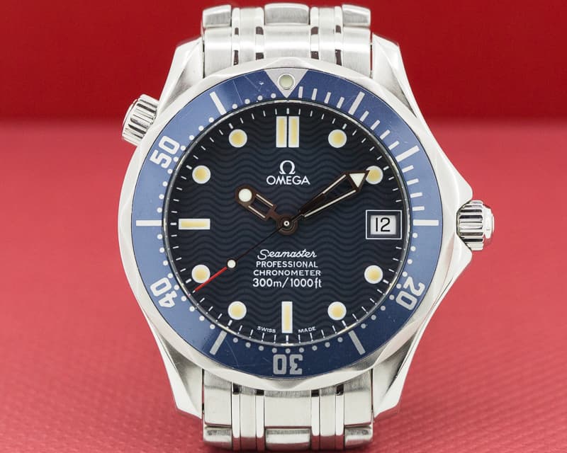 Omega Seamaster Professional Blue Dial SS Midsize