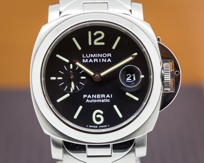 Panerai Luminor Automatic SS Black Dial 
