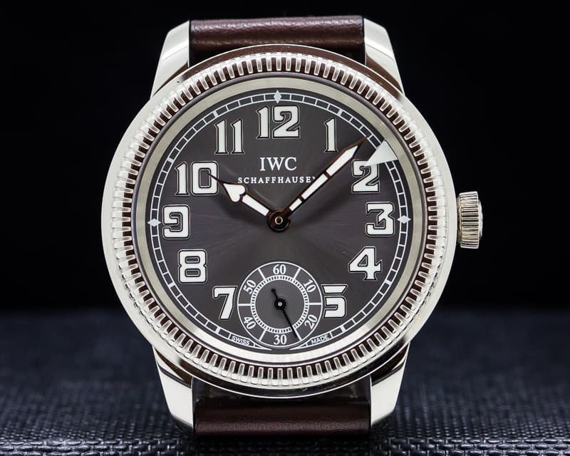 IWC Vintage Collection Pilot Watch 18K White Gold