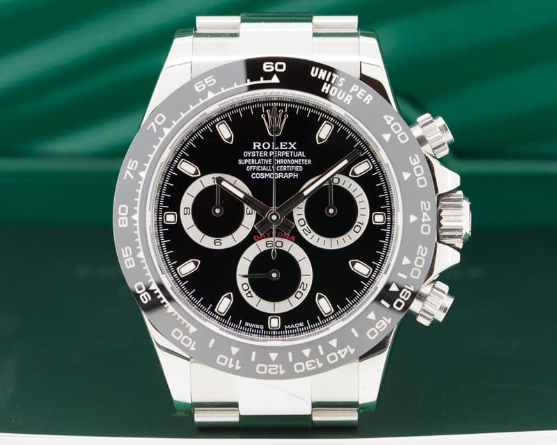 Rolex Daytona Ceramic Bezel SS / Black Dial UNWORN